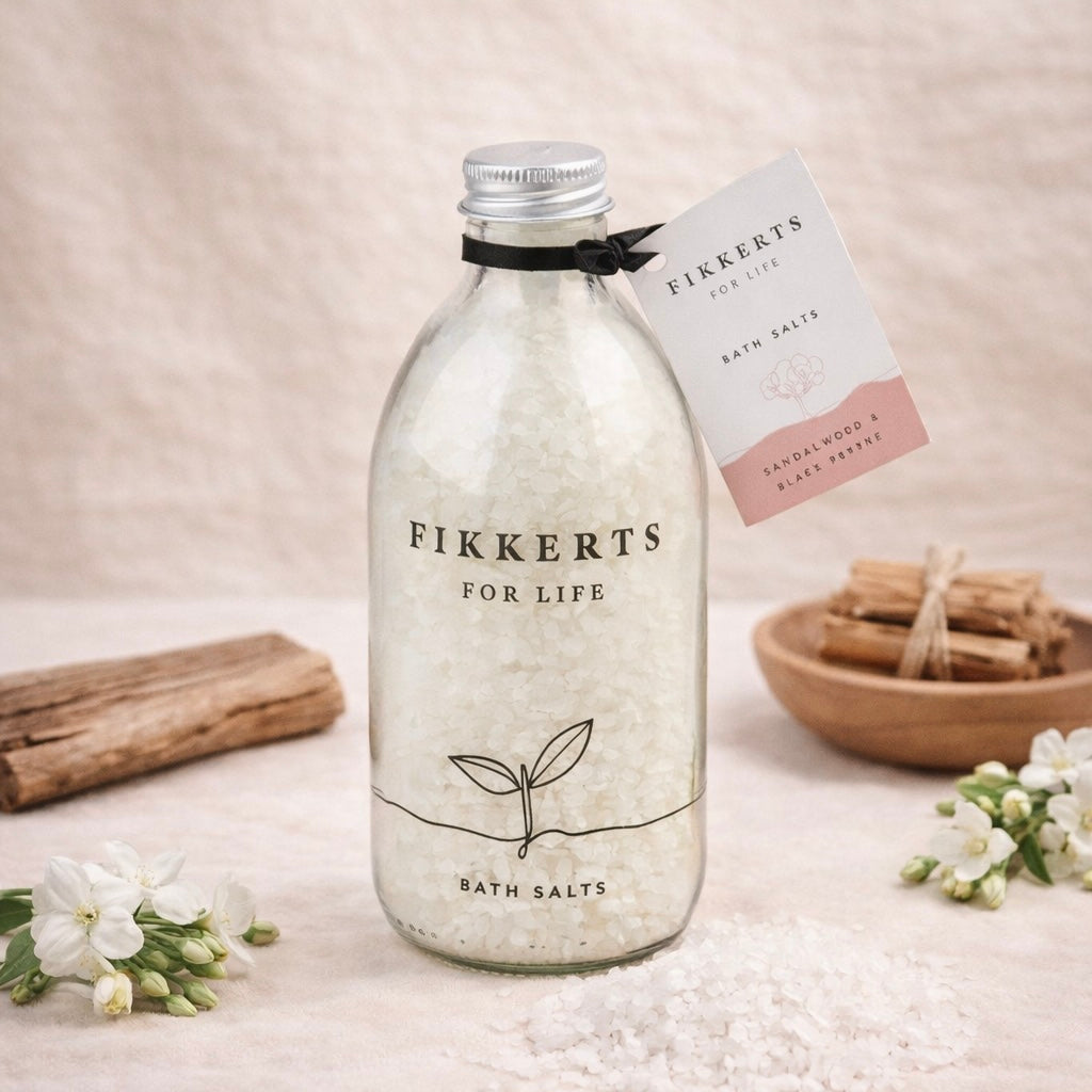 Sandalwood & Black Pepper Bath Salts
