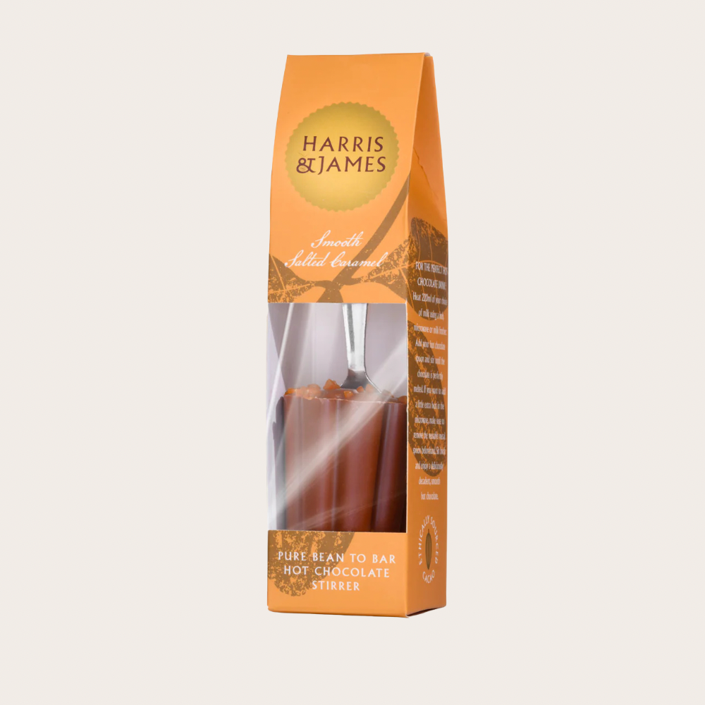 Salted Caramel Hot Chocolate Stirrer