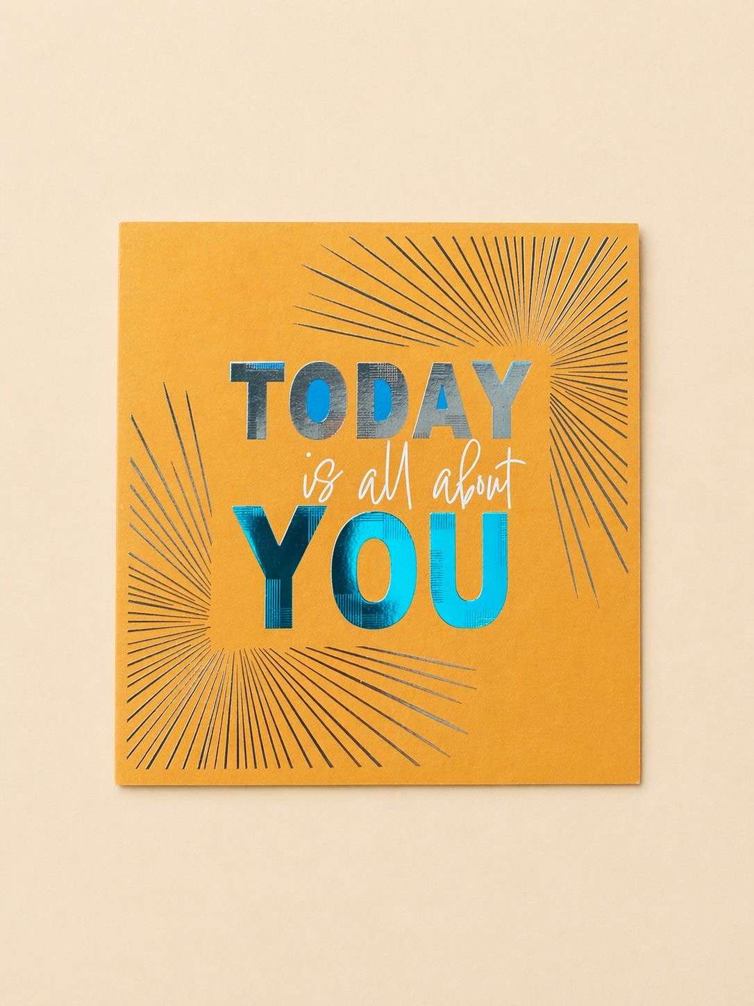 Today is all about YOU Card