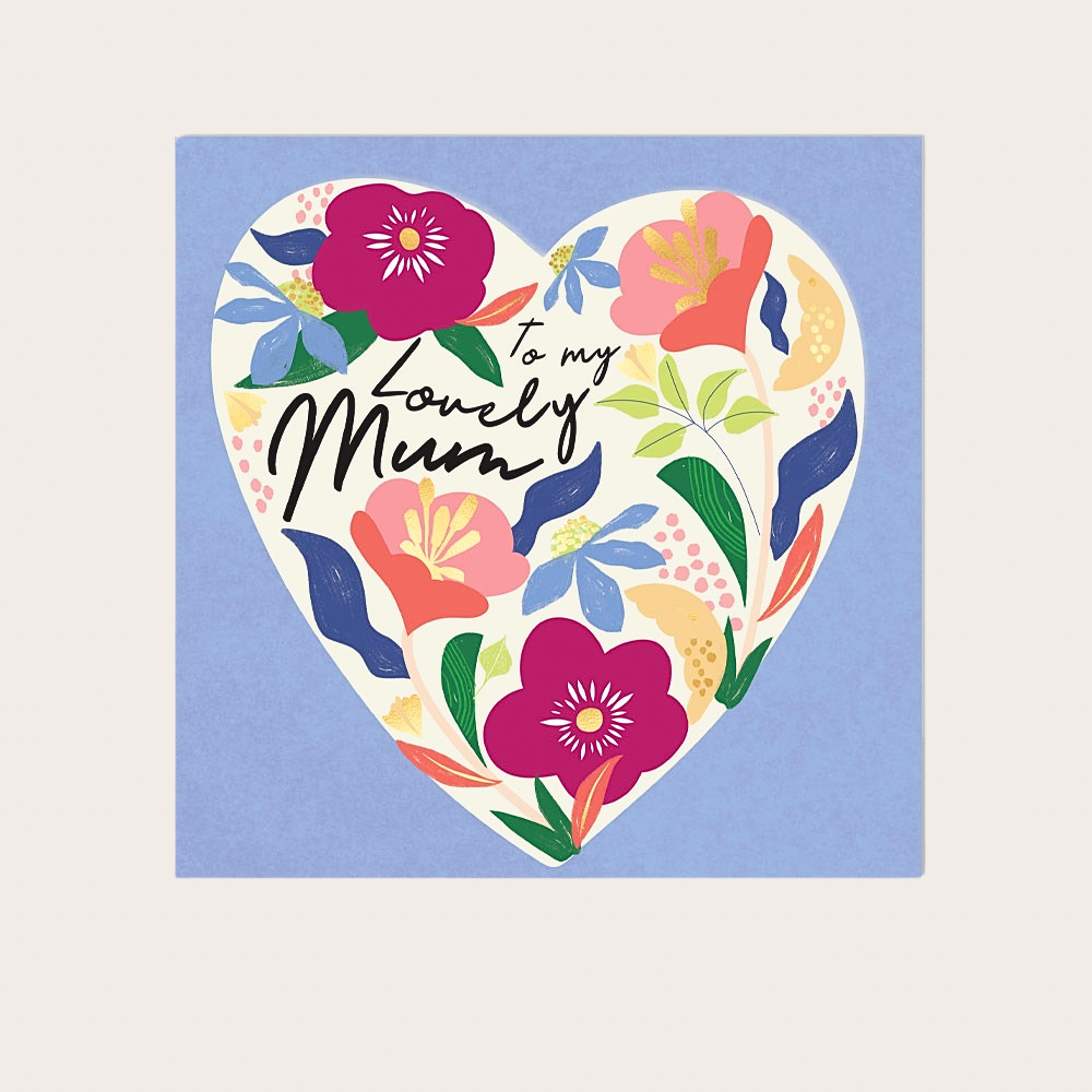 To My Lovely Mum Card