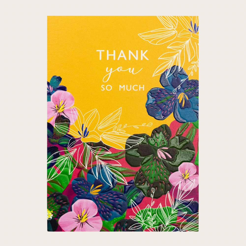 Thank You So Much Card