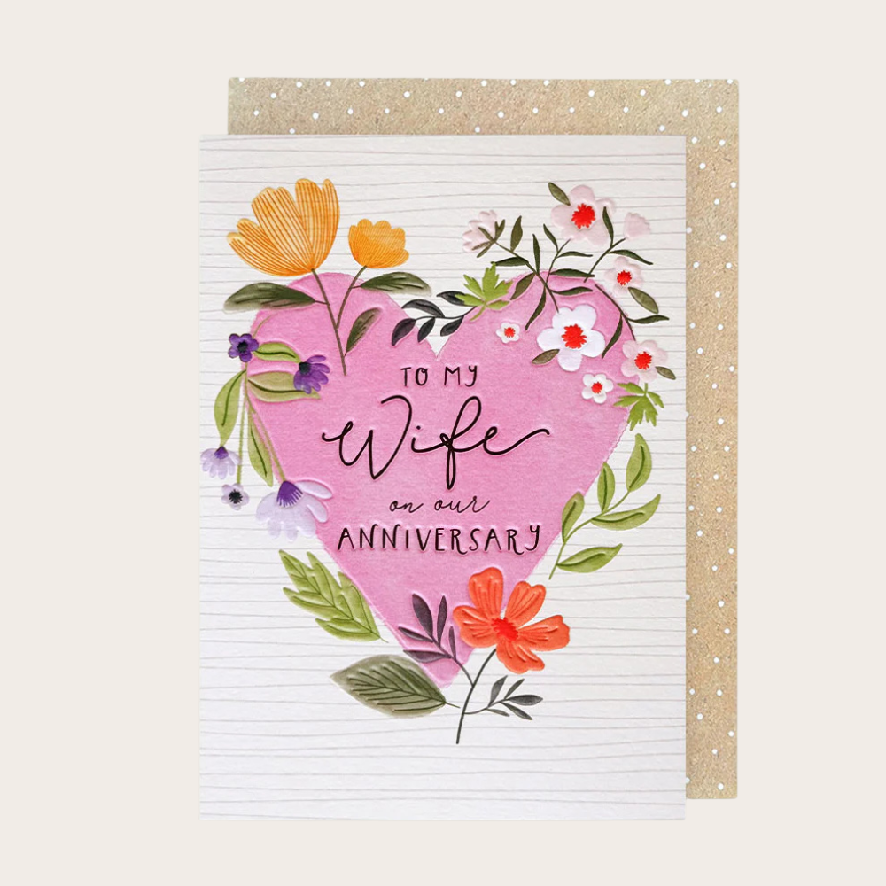 Wife Anniversary Card