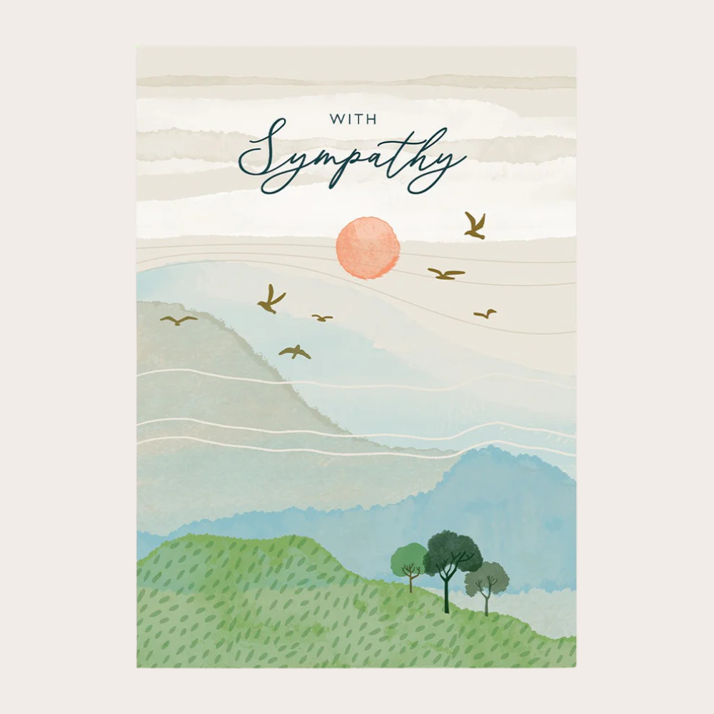 With Sympathy Card