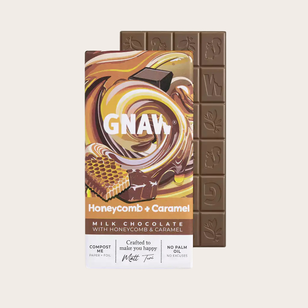Honeycomb + Caramel Chocolate Bar