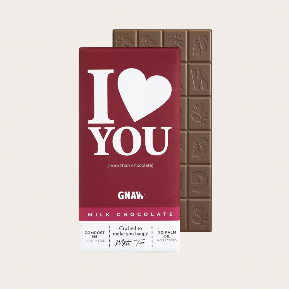 I Love You Milk Chocolate Bar