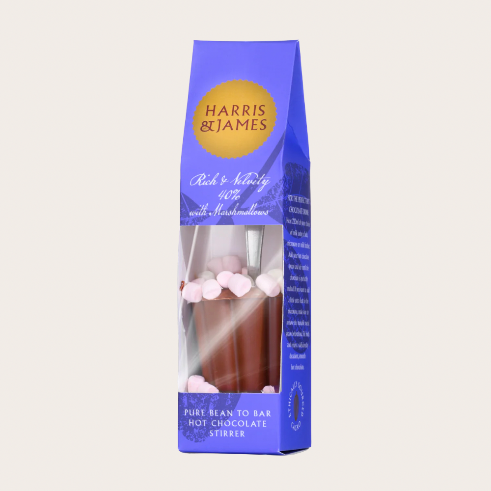Milk with Marshmallows Hot Chocolate Stirrer