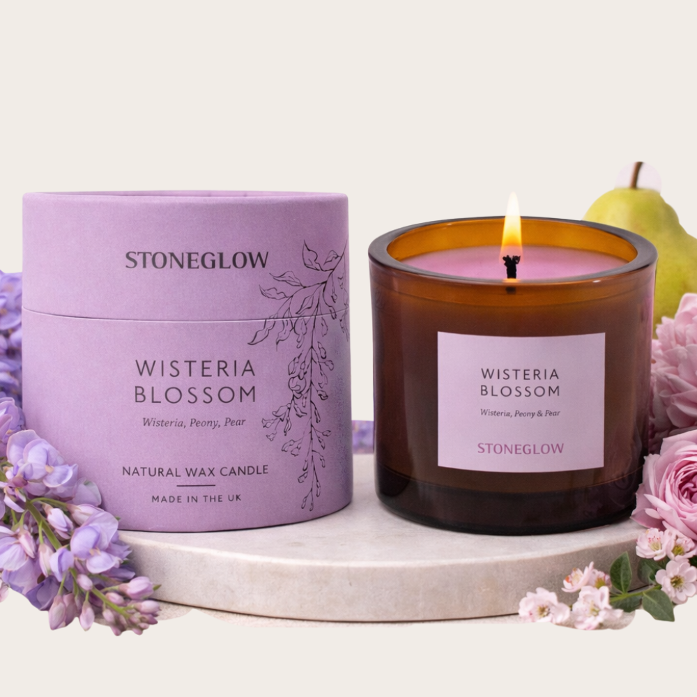 The Walled Garden - Wisteria Blossom Soy Wax Candle