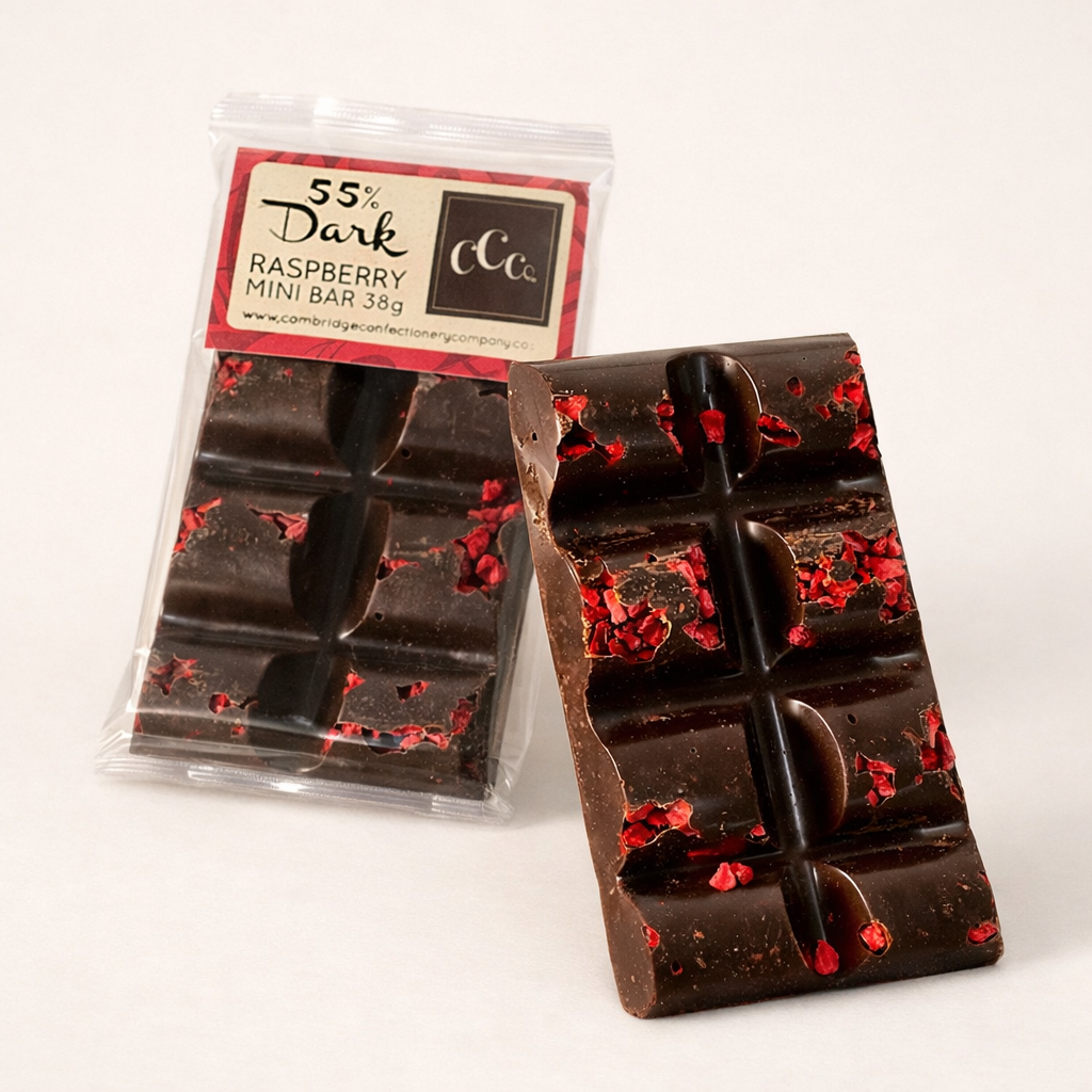 Dark Chocolate Raspberry Mini Bar