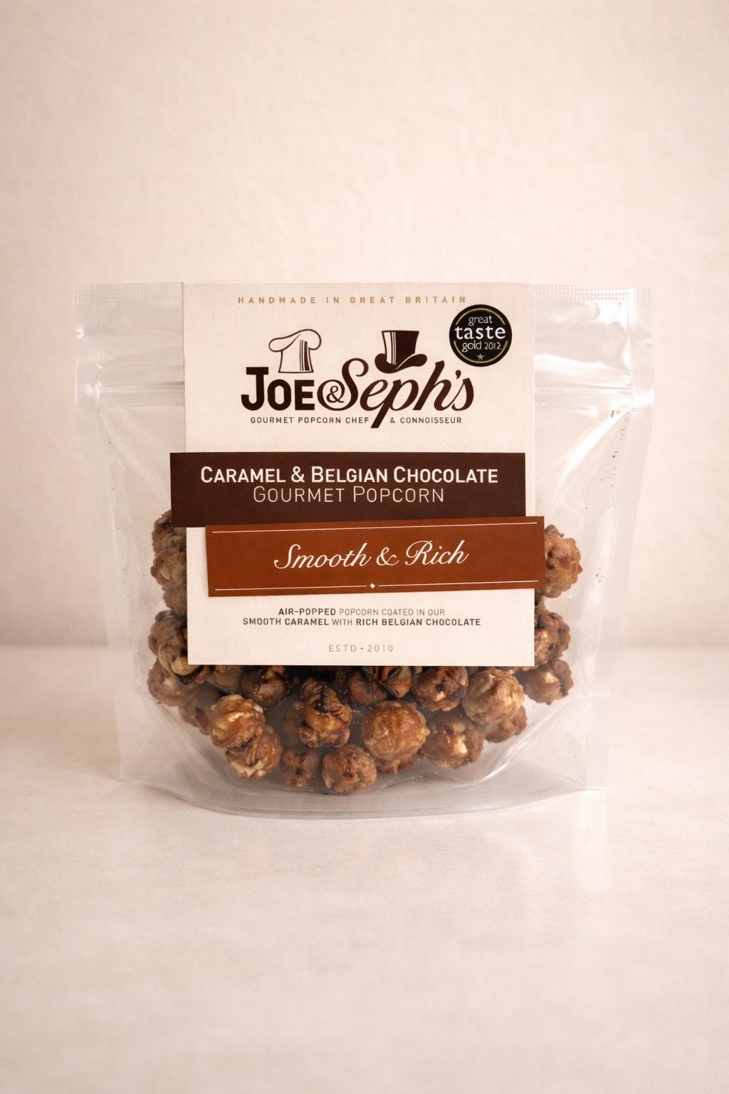 Caramel & Belgian Chocolate Gourmet Popcorn