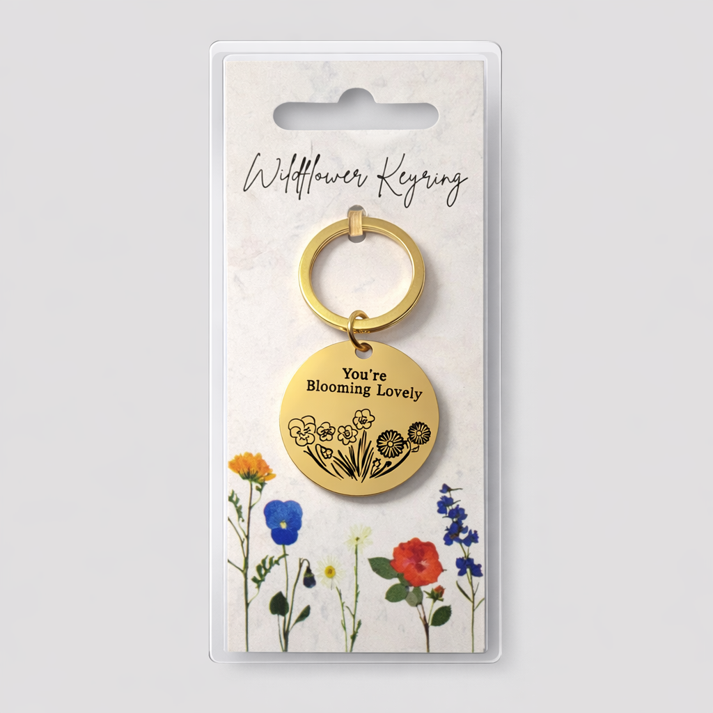 You’re Blooming Lovely Keyring